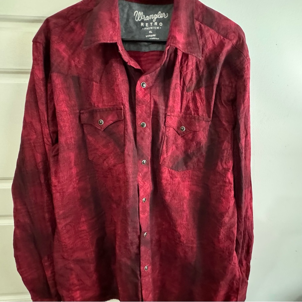 Wrangler Button up dress shirt XL